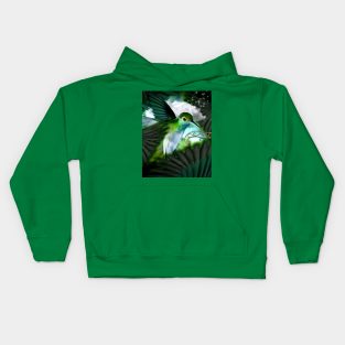 Aesthetic Bird Kids Hoodie